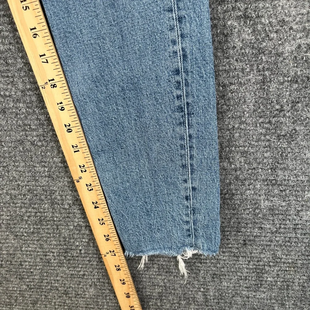 We The Free Free People Skinny Leg Jeans Womens 26 Distressed Knee Raw Hem